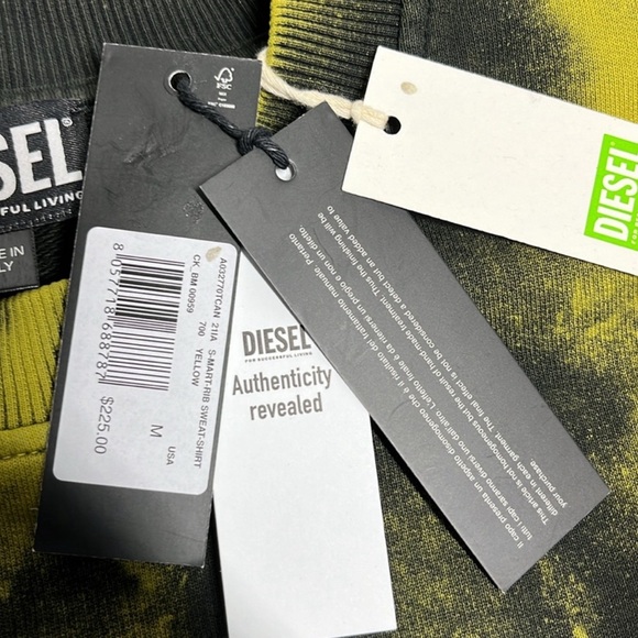Diesel Sweater New with tags Medium - Picture 6 of 9